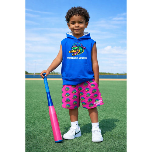Duck Sleeveless Hoodie Shorts Set - Performance